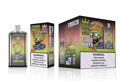 Bang King 15000 Puffs 0% 2% 3% 5% Nicotine Rechargeable Disposable Pod