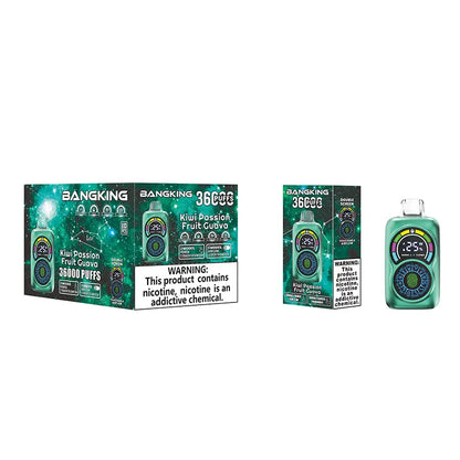 Bang King 36000 Puffs Disposable Vape - 30ml E-Liquid, 650mAh Battery 12 Flavors