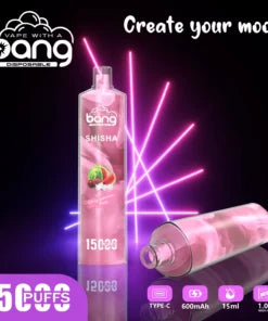 Bang 15000 Puffs Vape 15K Disposable Vape Pen E Cigarette Prefilled 15ml  600mAh Disposable Vape 20 Flavors