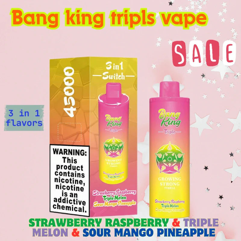 BANGKING TRIPLE 45K PUFFS Best Price for Bulk Orders Hot Sale