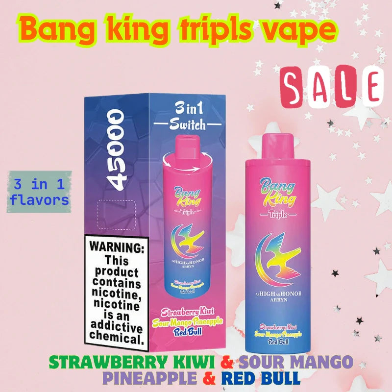 BANGKING TRIPLE 45K PUFFS Best Price for Bulk Orders Hot Sale