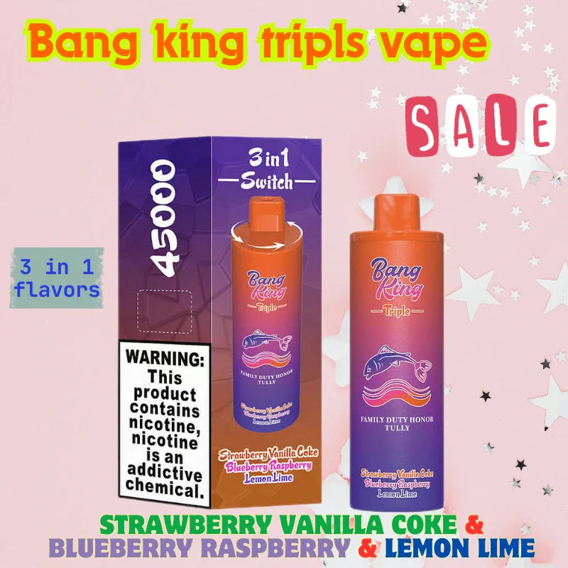 BANGKING TRIPLE 45K PUFFS Best Price for Bulk Orders Hot Sale