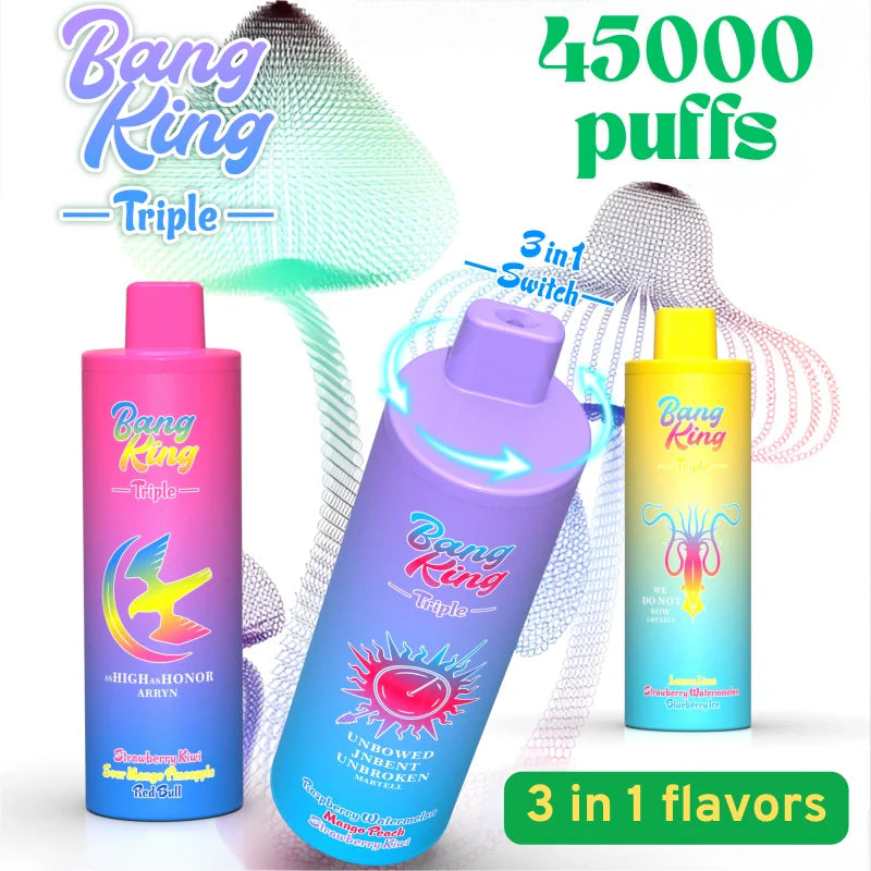 BANGKING TRIPLE 45K PUFFS Best Price for Bulk Orders Hot Sale