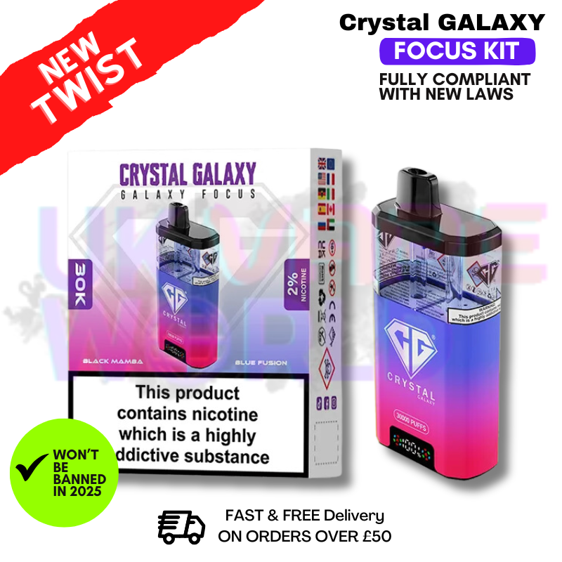 Black Mamba Crystal Galaxy 30K Puff Kit