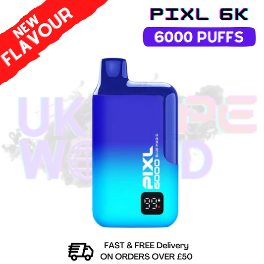 Blue Magic Pixl 6000 6K Puff Disposable Bar - Only £9.99