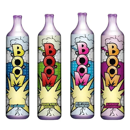 Pack of 10 Boom Disposable Vape2 ml 20 mg Up to 4000 Puffs Non rechargeable