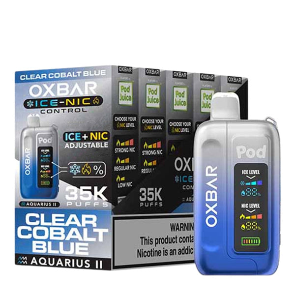 Box of 5 OXBAR ICE-NIC Control 35000 Kit