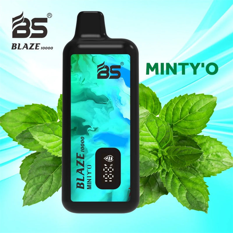 Breze Stiik Blaze Bs 10000 Puffs Disposable E Cigarette Vaper Vape Rechargeable 18ml Puff 10k Ecig