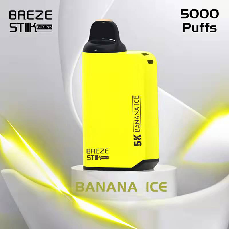 Breze Stiik Box Pro 5000 Puffs Disposable – 12ml, Mesh Coil, Adjustable Airflow, 950mAh Battery