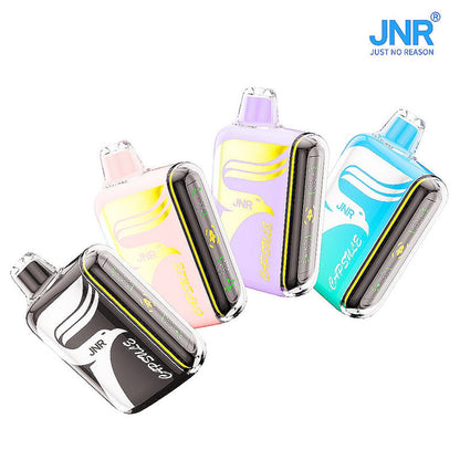 Jnr Capsule 15k 15000 Puffs Tornado Box Dual Mesh Rechargeable Disposable Vape Screen Display Vaper-850mAh Battery, 20ml E-liquid, Multiple Nicotine 20 Flavors