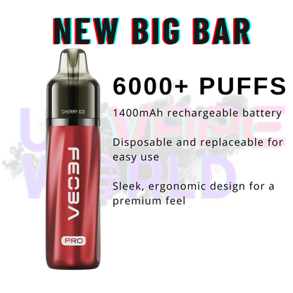 Cherry Ice Feoba Pro 6000 6K Puff Pod Kit