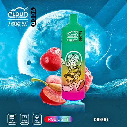 Cloud Multi Flavor 9000 Puffs  5% Rechargeable Cigarettes Vapor Electronic Vapes Pen 18ml for Cigarettes Lovers