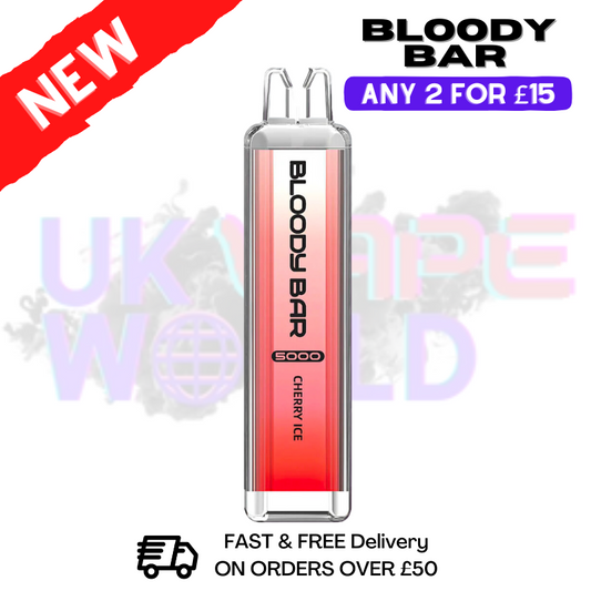 Cherry ICE Bloody Bar 5000 Puffs Disposable