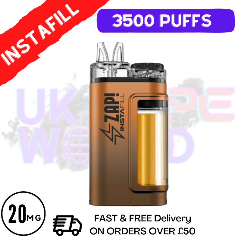 Zap Instafill Bar 3500 Puff Coffee Tobacco