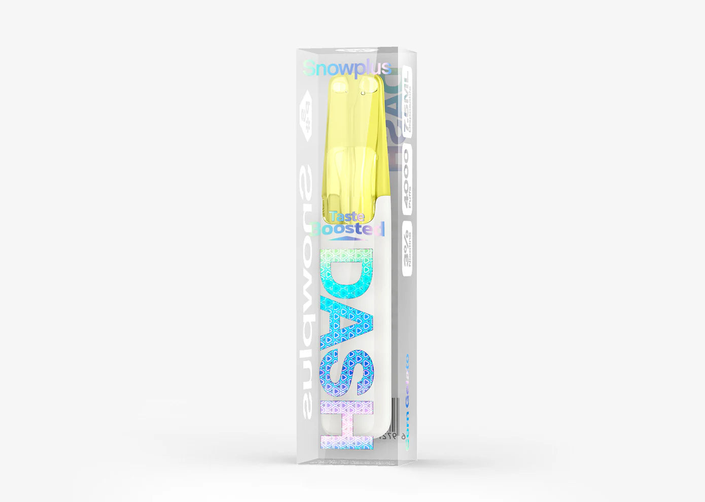 Snowplus DASH 4000 Puffs Disposable Rechargeable with 7.5 mle-liquid volume 100%cobalt battery