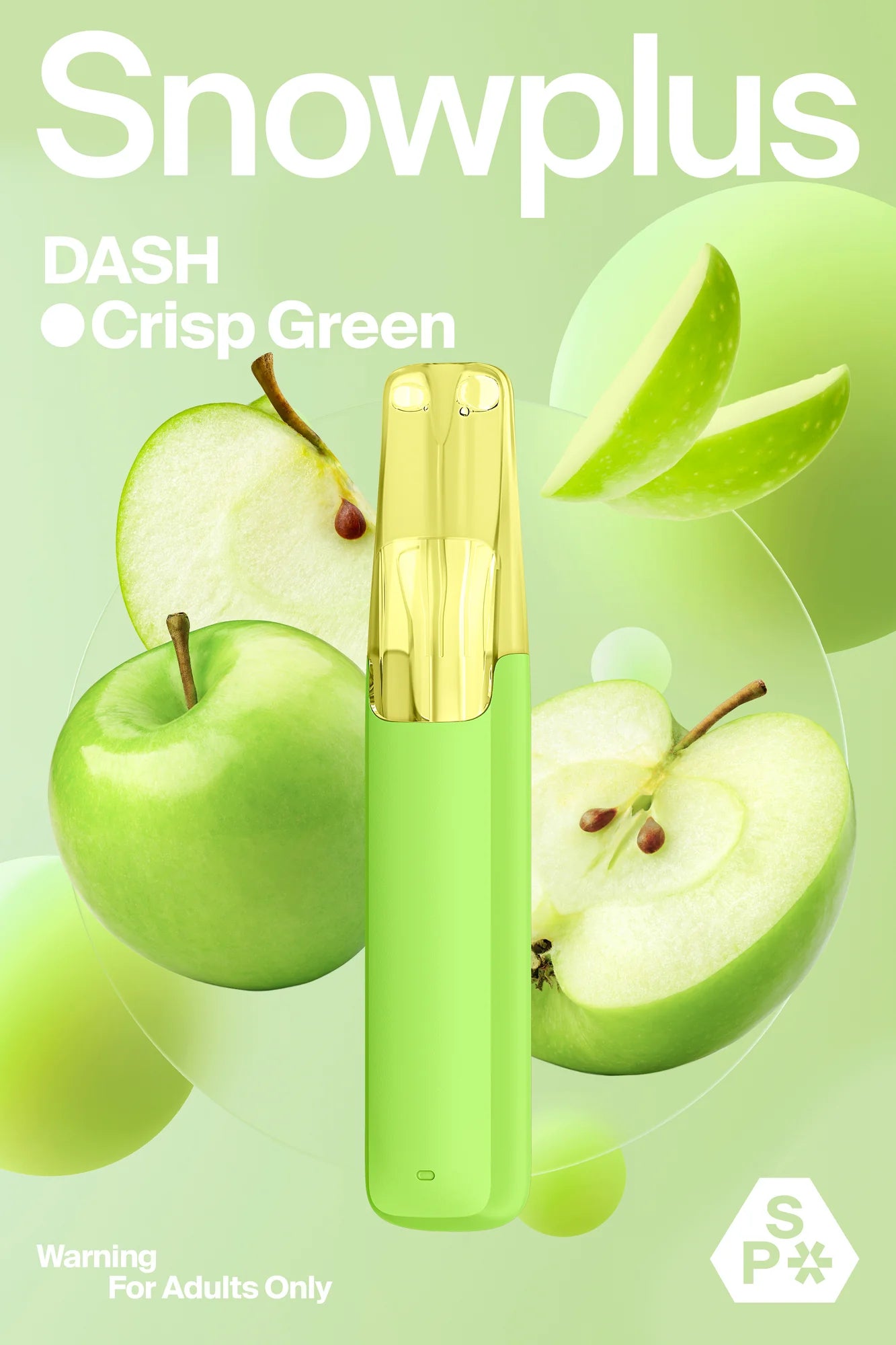 Snowplus DASH 4000 Puffs Disposable Rechargeable with 7.5 mle-liquid volume 100%cobalt battery