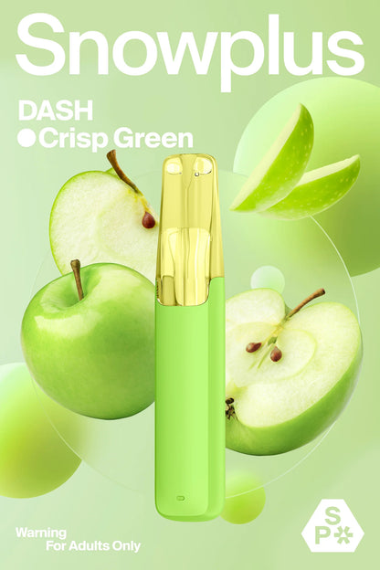 Snowplus DASH 4000 Puffs Disposable Rechargeable with 7.5 mle-liquid volume 100%cobalt battery
