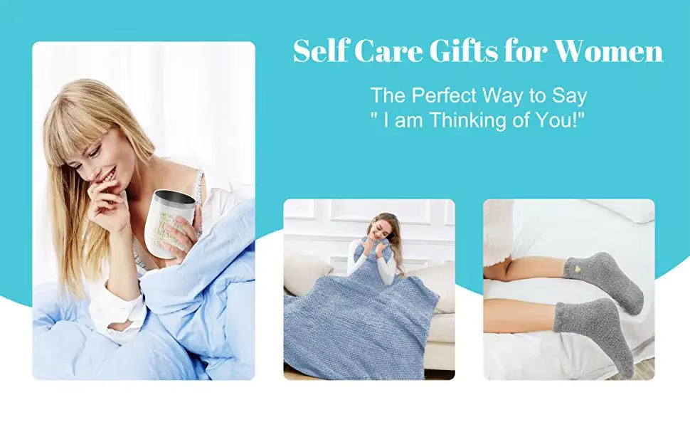 Home Spa Gift Box, Birthday Wedding Gift, Cuban Candle Jar, Tumbler, Quick Recovery Gift Set, Feminine Care Set