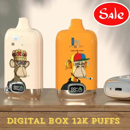 Disposable 12k Digital Puffs Wholesale Price 12000 Vape
