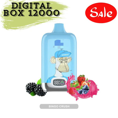 Disposable 12k Digital Puffs Wholesale Price 12000 Vape