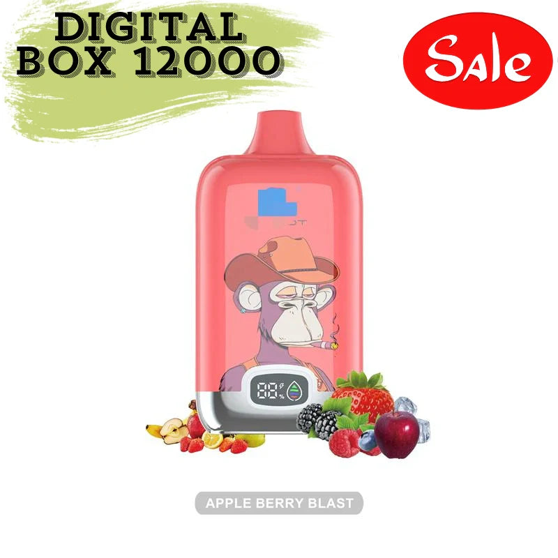 Disposable 12k Digital Puffs Wholesale Price 12000 Vape