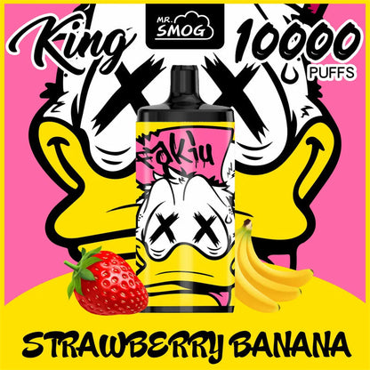MR.SMOG 10000 Puffs Disposable Vape --650mAh Battery, 20ml E-liquid