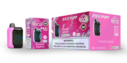 Bang Starry  25000 Puffs 25K Smart Full Screen Turn Ice Wholesale Disposable Vape Puff  Prefilled Pod