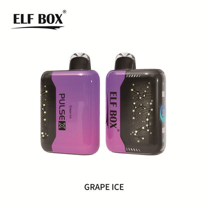 ELF BOX Pulse X 15000/25000 Puffs Disposable Vape – Dual Mesh Coil, LED Display, Rechargeable
