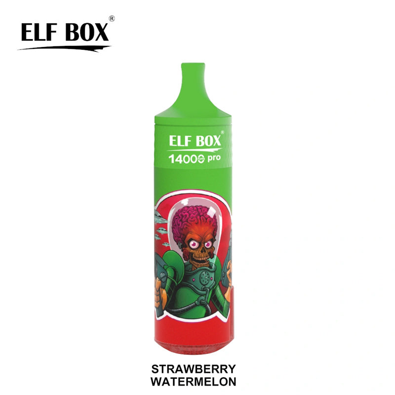 ELF BOX RGB 14000 Puff Disposable Vape 600mAh Battery Mesh coil 1.0ohm RGB-Light+Lanyard