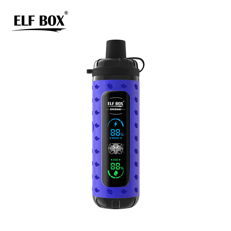 ELF BOX Shisha Max 40000 Puffs Disposable Vape - 36ml E-Liquid, 800mAh Battery