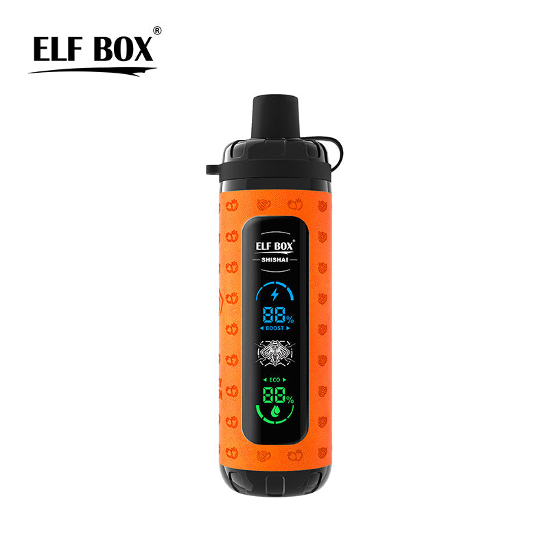 ELF BOX Shisha Max 40000 Puffs Disposable Vape - 36ml E-Liquid, 800mAh Battery