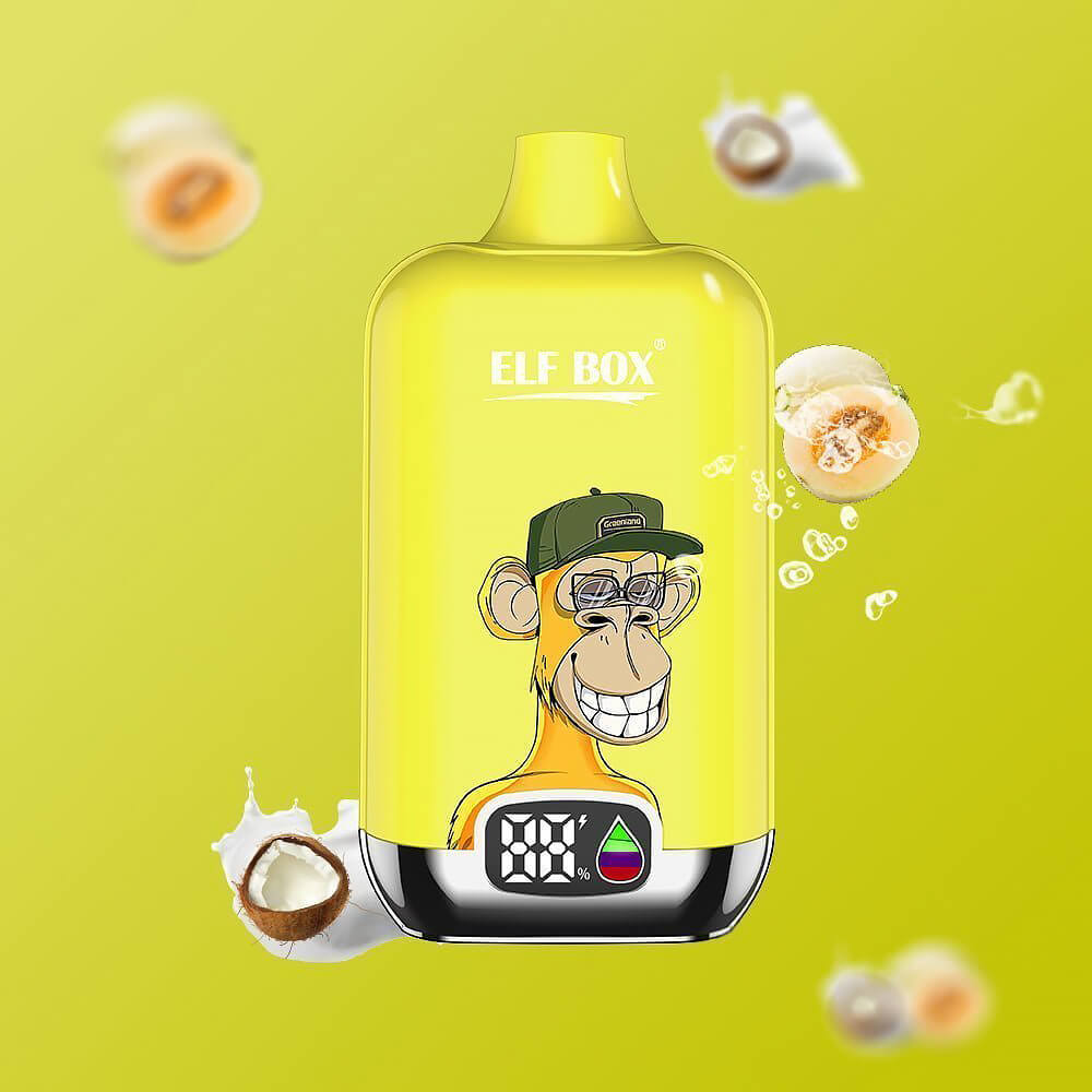 ELF BOX Digital 12000 Puff Disposable Vape In Sales