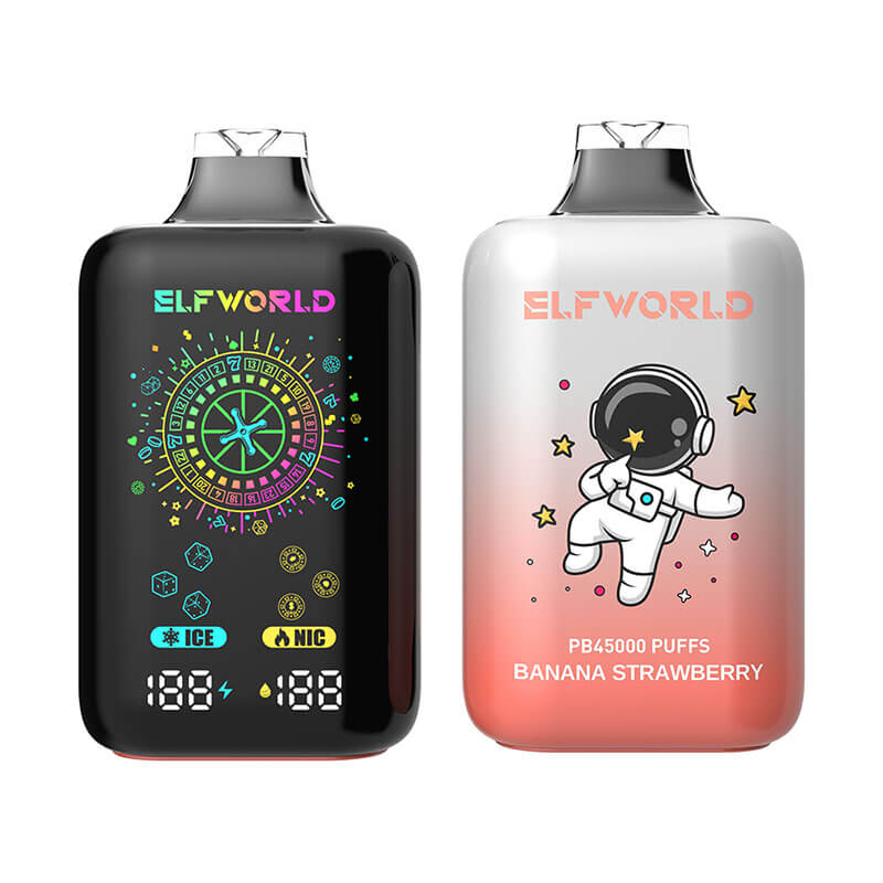 ELFWORLD PB45000 | 45K Puffs | 28ml E-Liquid | Adjustable Nic/Ice