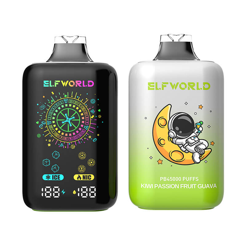 ELFWORLD PB45000 | 45K Puffs | 28ml E-Liquid | Adjustable Nic/Ice