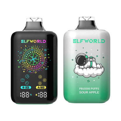 ELFWORLD PB45000 | 45K Puffs | 28ml E-Liquid | Adjustable Nic/Ice