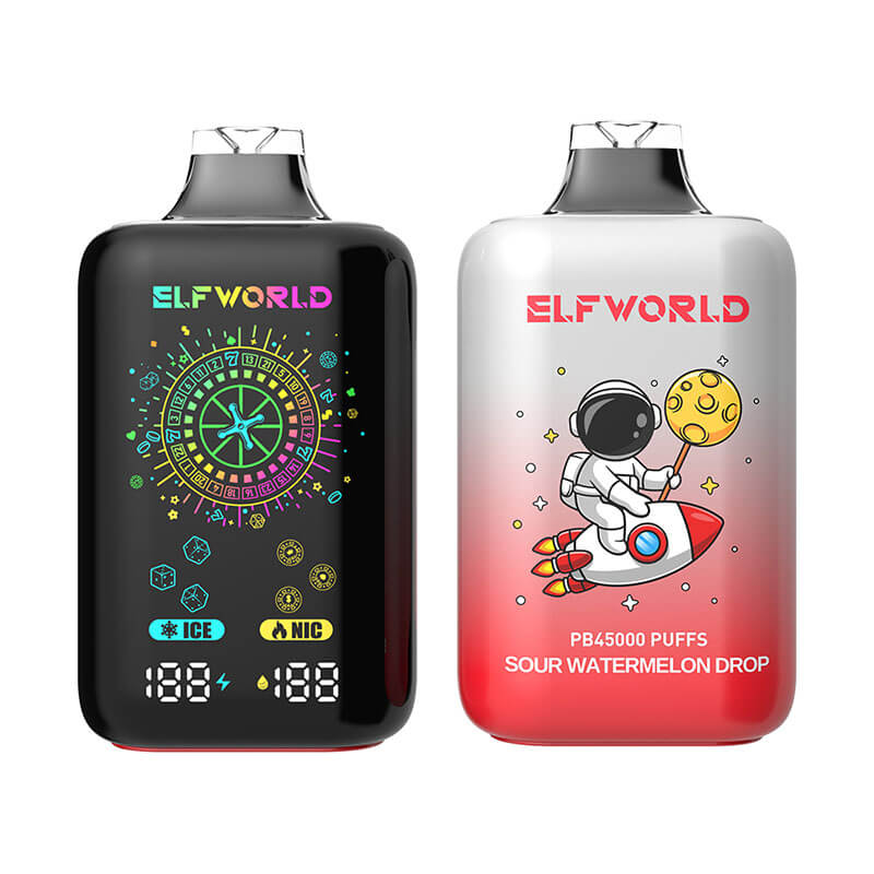 ELFWORLD PB45000 | 45K Puffs | 28ml E-Liquid | Adjustable Nic/Ice
