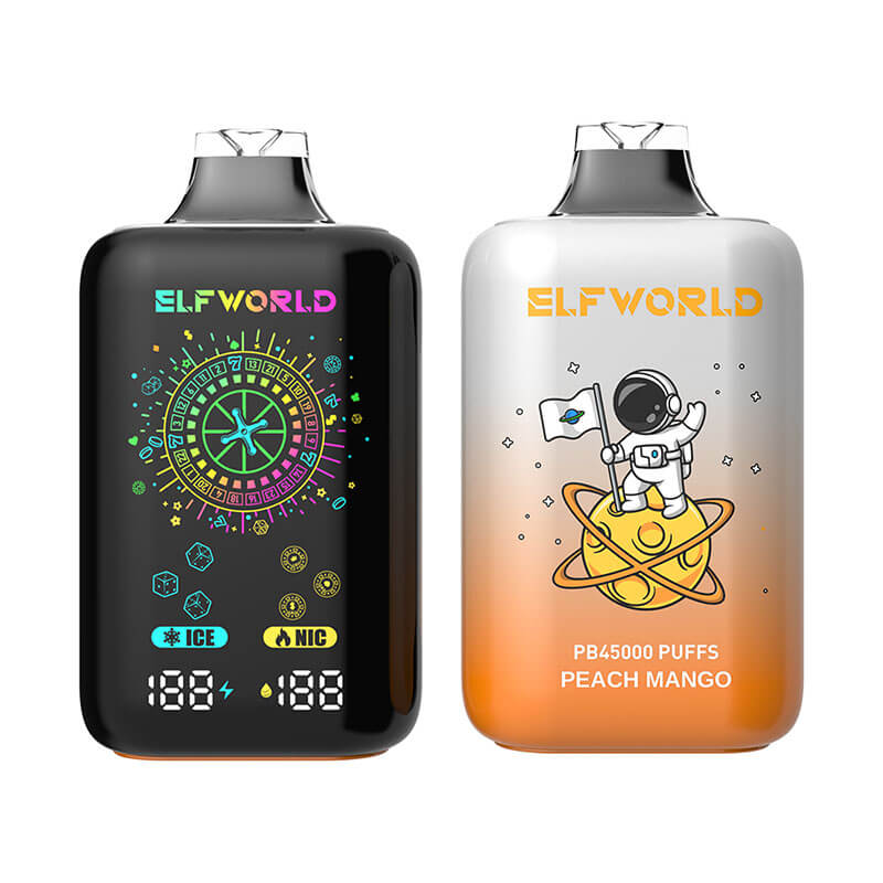 ELFWORLD PB45000 | 45K Puffs | 28ml E-Liquid | Adjustable Nic/Ice