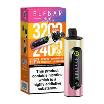 ELF Bar 4-in-1 Prefilled Pod Vape