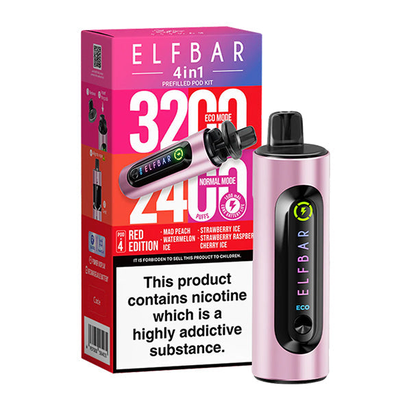 ELF Bar 4-in-1 Prefilled Pod Vape