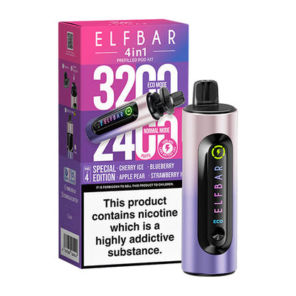 ELF Bar 4-in-1 Prefilled Pod Vape
