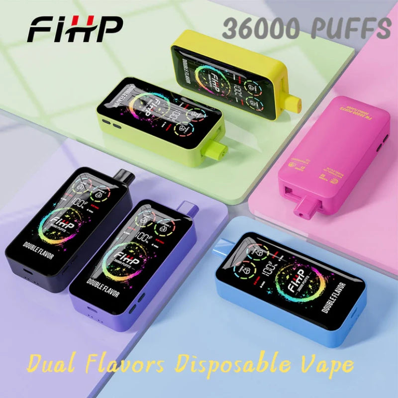 FIHP 36000 Puffs Double Flavors Wholesale Vape Bulk Price