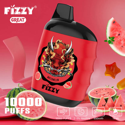 FIZZY Great 10000 PUFF Disposable Vape In Sales