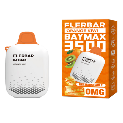 FLERBAR BAYMAX 3500 DISPOSABLE POD DEVICE 0MG nic with Best New flavours