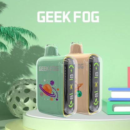 Geek Fog Pulse 10000 Puffs Regular 20000 Puffs LED Screen Wholesale Disposable Vape Pen Electronic Cigarette Dual Mesh Coil Rechargeable Battery 12 Flavors &nbsp
