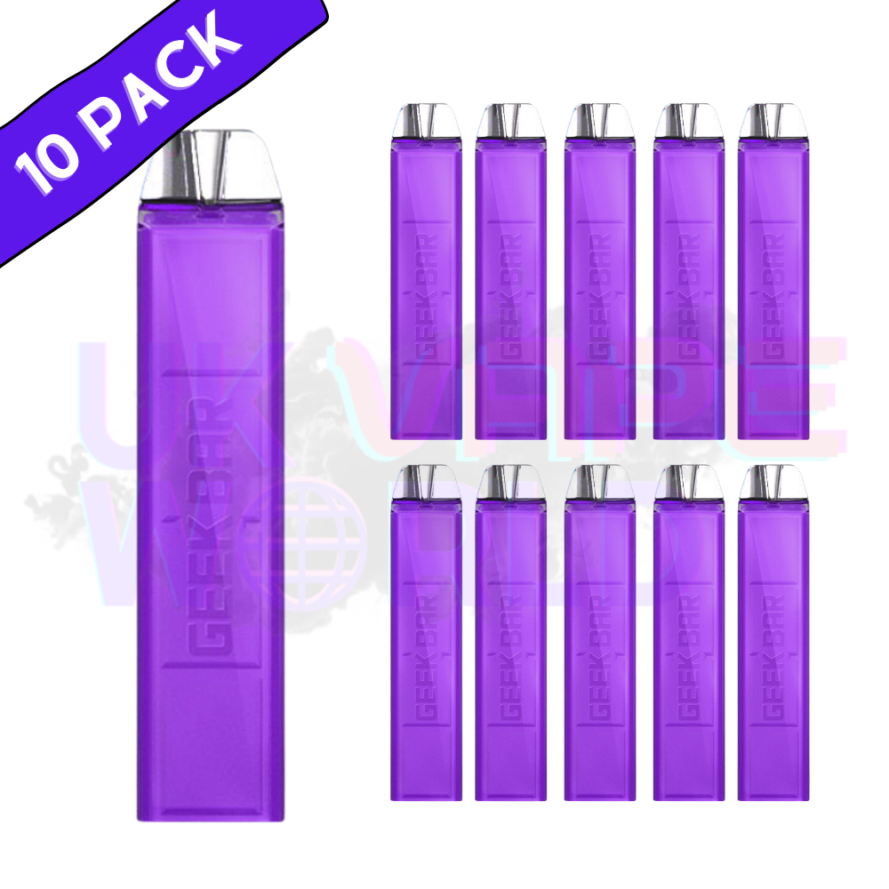 Geek Bar NEW S600 600puff Blueberry Geekbull Box Of 10