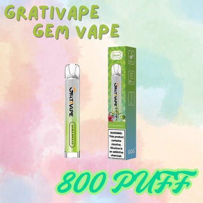 Grativape Gem Disposable 800 Puffs Bulk Vape Cheaper Price