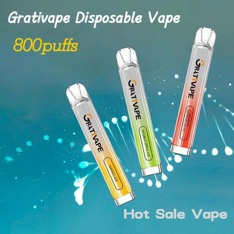 Grativape Gem Disposable 800 Puffs Bulk Vape Cheaper Price