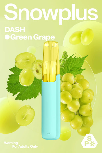 Snowplus DASH 4000 Puffs Disposable Rechargeable with 7.5 mle-liquid volume 100%cobalt battery