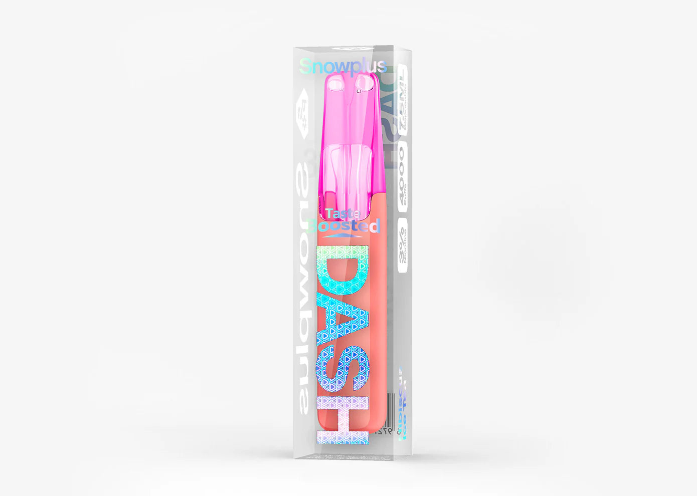 Snowplus DASH 4000 Puffs Disposable Rechargeable with 7.5 mle-liquid volume 100%cobalt battery
