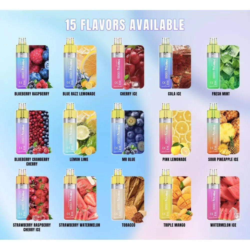 iJoy Mercy 10000 PUFF PREFILLED 20 MG Vape Pod Kit 2ML 20mg 650 MAH TPD Complaint